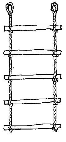 Rope and Dowel Ladder